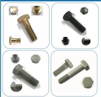 Chinese fabrieken ASTM A325 Structurele bouten Klasse 8.8 Hex Bolt Klasse Materiaal gebruikt