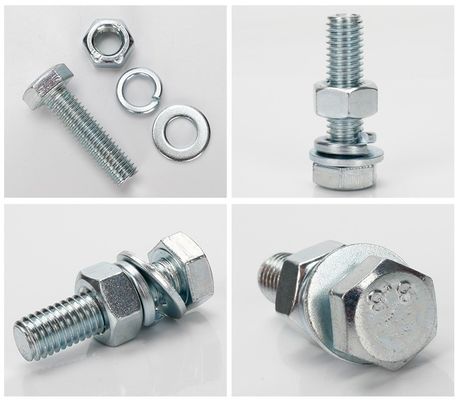 Bouwbouw Volgevoerde staal hexesspeld 10 mm-500 mm Lengte voor bouwen