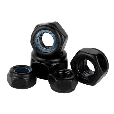 Verbindingsstuk DIN985 Metrisch roestvrij staal Hex Flange Nylon Lock Nut