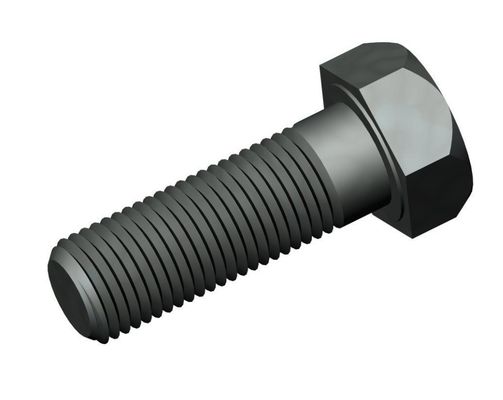 Roestvrij staal hoge sterkte zeshoekige moer gegalvaniseerd en fundering Hex Head Bolt Fastener DIN931