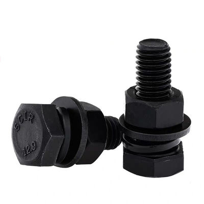 Zn HDG DIN933 931 Hexbout en moer M2-M100 met uitstekende corrosiebestendigheid
