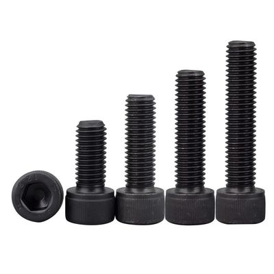 Zwart staal DIN 912 12.9 Hex Allen Sleutelbout M8 M25 Klasse 12.9 Certificaat ISO9001