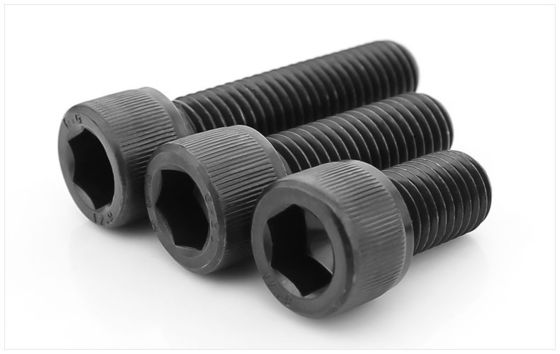 Zwart staal DIN 912 12.9 Hex Allen Sleutelbout M8 M25 Klasse 12.9 Certificaat ISO9001