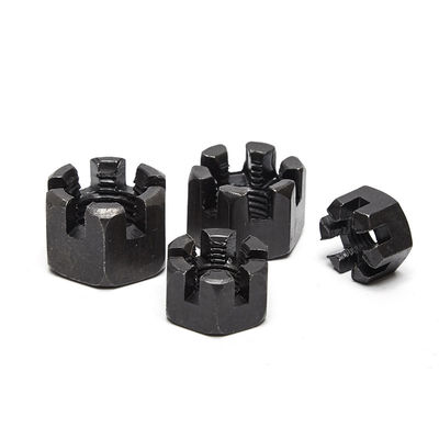 8.8/10.9/12.9 Ect Grade Metric Slotted Nut DIN935 voor sterkte- en meetsysteem