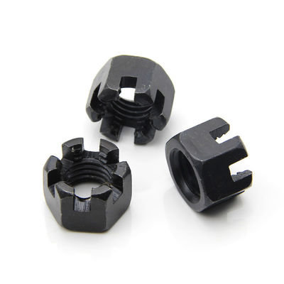 8.8/10.9/12.9 Ect Grade Metric Slotted Nut DIN935 voor sterkte- en meetsysteem