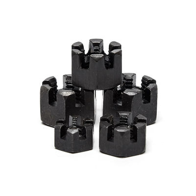 8.8/10.9/12.9 Ect Grade Metric Slotted Nut DIN935 voor sterkte- en meetsysteem