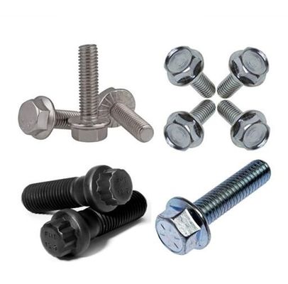 Gewone afwerking M8 flens Titanium bouten Perfect voor in verschillende industriële machines