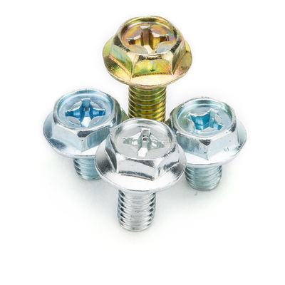 Gewone afwerking M8 flens Titanium bouten Perfect voor in verschillende industriële machines