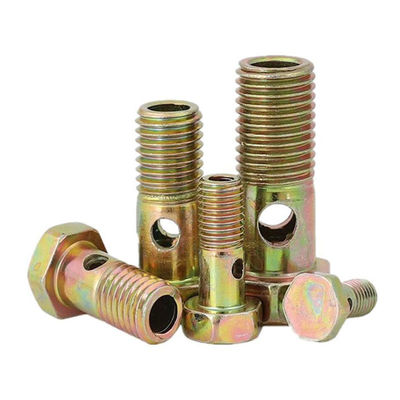 Mechanical M16 Grade 4.8/6.8/8.8 Banjo Bolt Hollow Screw voor automotive bevestigingsmiddelen