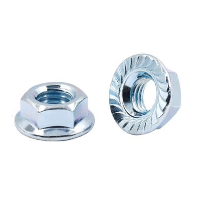 304 roestvrij staal Hexagon Spline Flange Nut DIN6923 Nylon Lock Building Essential