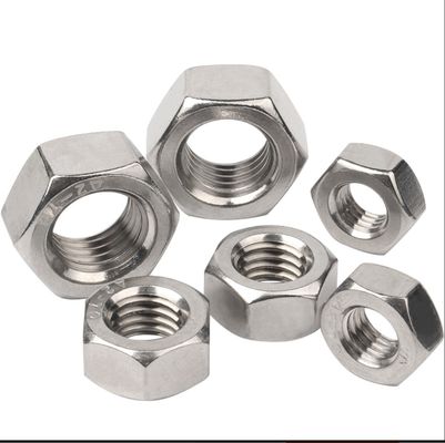 Wit zinkgeplatte hex-moeren voor de algemene industrie