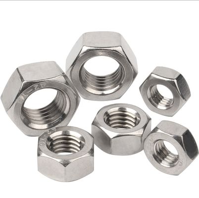 Wit zinkgeplatte hex-moeren voor de algemene industrie