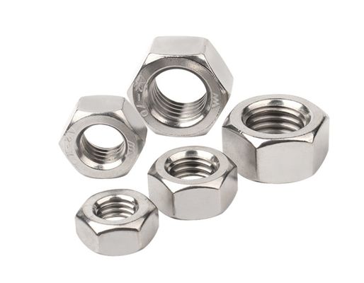 Wit zinkgeplatte hex-moeren voor de algemene industrie