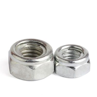 Noten Metalen insert DIN980 M8 M10 M12 M16 Roestvrij staal Hex Lock Nut ASTM Bolten en moeren