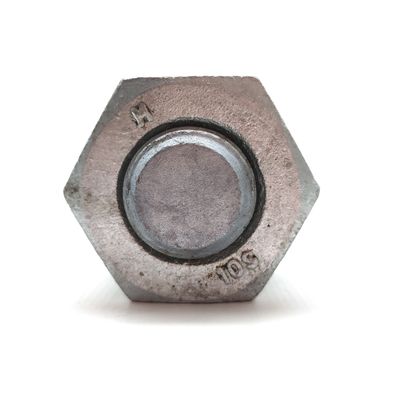 M16 HDG Hex Head Electric Bolt met Hex Nut en Washer Steel Graad 8.8/6.8 Zwarte oxide