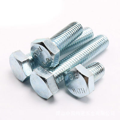 Klasse 4.8 8.8 10.9 12.9 M6-M36 M10 DIN931 DIN933 Hexbouten voor industriële toepassingen