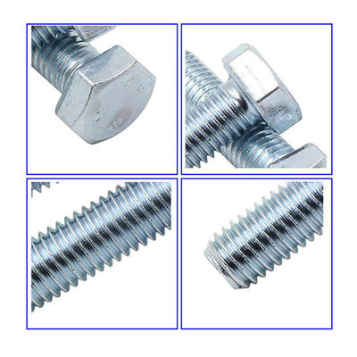 Klasse 4.8 8.8 10.9 12.9 M6-M36 M10 DIN931 DIN933 Hexbouten voor industriële toepassingen