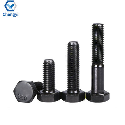 ISO9001 Gecertificeerd M6-M36 M10 Zwarte Hex Bolt moerwasser 8.8 12.9 Klasse met DIN-standaard