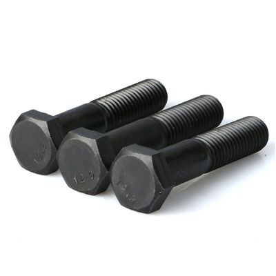 ISO9001 Gecertificeerd M6-M36 M10 Zwarte Hex Bolt moerwasser 8.8 12.9 Klasse met DIN-standaard