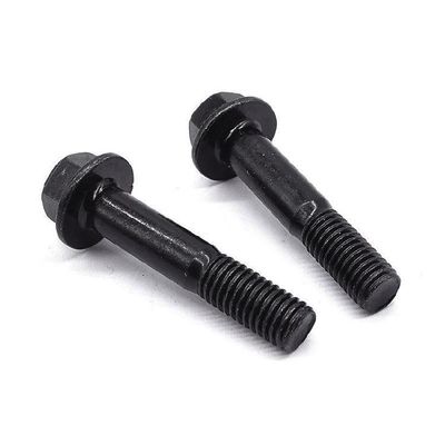 Koolstof/roestvrij staal M6 M8 M25 Zinkcoating Din6921 Hex Bolt met flens en moer