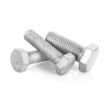 Hoge sterkte HDG Hot Dip gegalvaniseerd DIN933 DIN931 Hexagon Hex Head Bolts voor staal