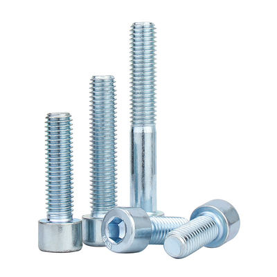 Mechanische DIN-standaard Zinkgeplatte cilindrische kop Hexagon Hex Socket Allen Sleutelbout
