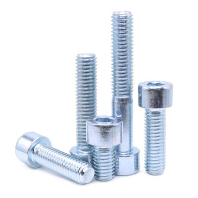 Mechanische DIN-standaard Zinkgeplatte cilindrische kop Hexagon Hex Socket Allen Sleutelbout