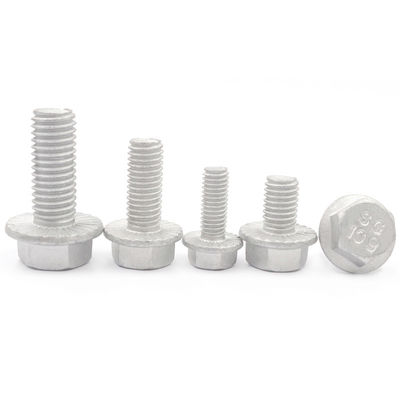 Direct leveren Hot Dip Galvanized HDG Plated Hex Flange Bolt DIN6921 voor de bouw