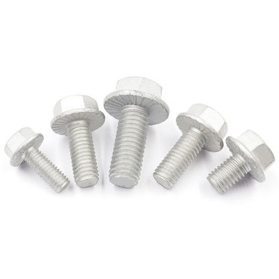 Direct leveren Hot Dip Galvanized HDG Plated Hex Flange Bolt DIN6921 voor de bouw