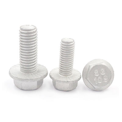 Direct leveren Hot Dip Galvanized HDG Plated Hex Flange Bolt DIN6921 voor de bouw