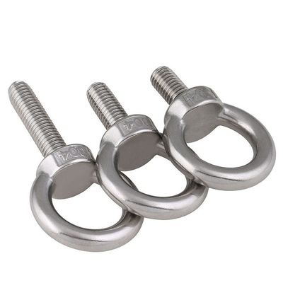 Direct leveren Custom A2 70 A4 80 roestvrij staal driehoekige ring Lifting Hook Eye Bolts