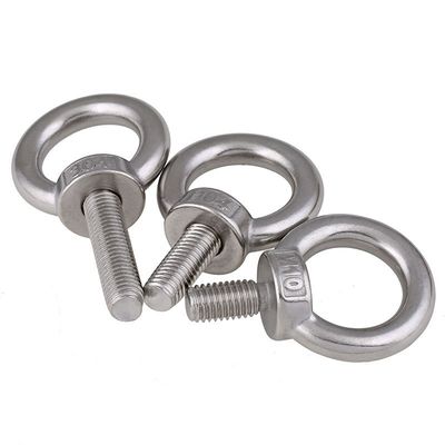 Direct leveren Custom A2 70 A4 80 roestvrij staal driehoekige ring Lifting Hook Eye Bolts