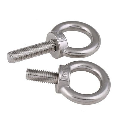 Direct leveren Custom A2 70 A4 80 roestvrij staal driehoekige ring Lifting Hook Eye Bolts
