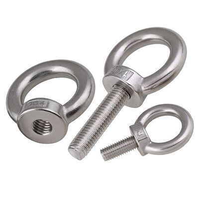 Direct leveren Custom A2 70 A4 80 roestvrij staal driehoekige ring Lifting Hook Eye Bolts