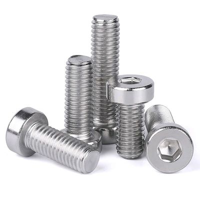 Zwarte oxide zeshoekige stopcontact dunne kopkap DIN7984 Allen Bolt Hex Allen Sleutelbout M3-M52