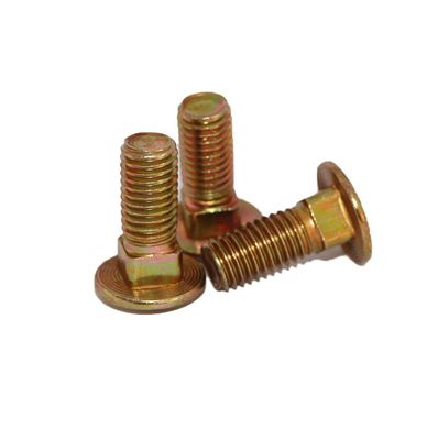 304 roestvrij staal Halve ronde hoofd draagbal Bolt M6-M16 DIN603 Klasse 8.8 gegalvaniseerd