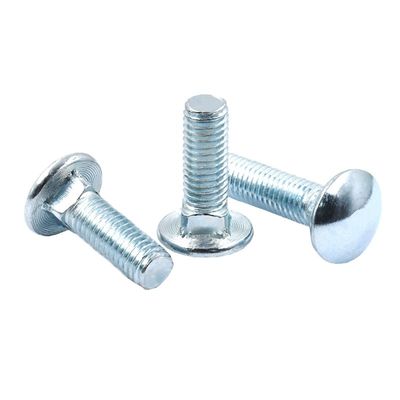 304 roestvrij staal Halve ronde hoofd draagbal Bolt M6-M16 DIN603 Klasse 8.8 gegalvaniseerd