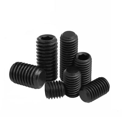Concave End Fixed Hex Socket Screw DIN913 Grade 12.9 304 Roestvrij staal Plain Finish