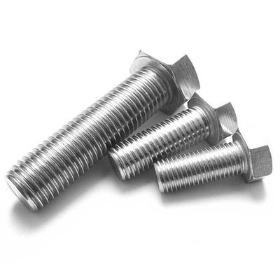 304 roestvrij staal zwarte hex hoofd schroef DIN933 Graad 8.8 Sterkte Buiten Hexagonale Bolt