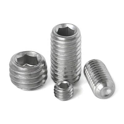 Precision Nonstandard Parts Grade 12.9 Concave End Hexagonal Tight Set Schroef DIN914 Koploze machine schroef