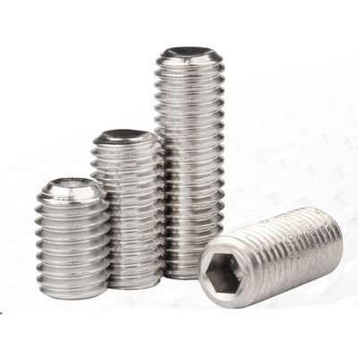 Precision Nonstandard Parts Grade 12.9 Concave End Hexagonal Tight Set Schroef DIN914 Koploze machine schroef