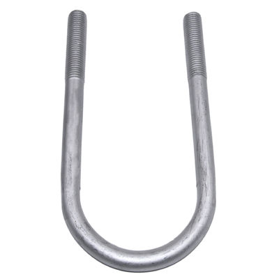 Mechanische 304 roestvrij staal U-boolt DIN3570 Horseback Pipe Clamp Embedded U-Clamp