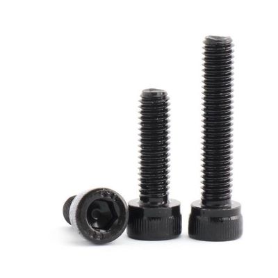 Klasse 4.8/8.8/10.9/12.9 Zwarte zeshoekige schroef DIN912 cilindrische kopbout voor M6-M36