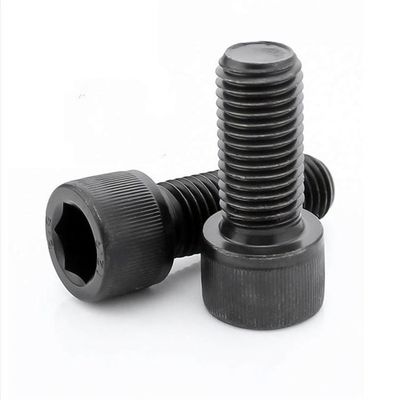 Klasse 4.8/8.8/10.9/12.9 Zwarte zeshoekige schroef DIN912 cilindrische kopbout voor M6-M36