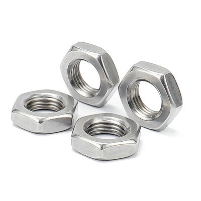 Hot Dip gegalvaniseerd 304 roestvrij staal fijn draad Hexagonale moer DIN439