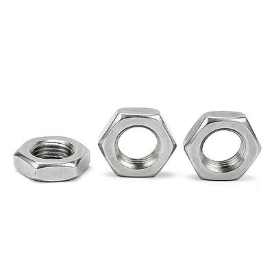 Hot Dip gegalvaniseerd 304 roestvrij staal fijn draad Hexagonale moer DIN439
