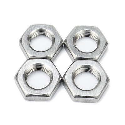 Hot Dip gegalvaniseerd 304 roestvrij staal fijn draad Hexagonale moer DIN439