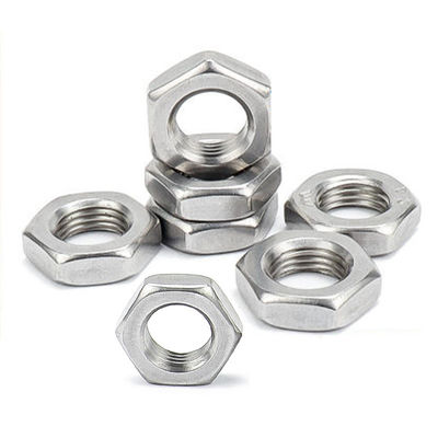 Hot Dip gegalvaniseerd 304 roestvrij staal fijn draad Hexagonale moer DIN439
