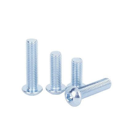 304 roestvrij staal ISO7380 Halve ronde kop Hexagonale pan hoofd schroef