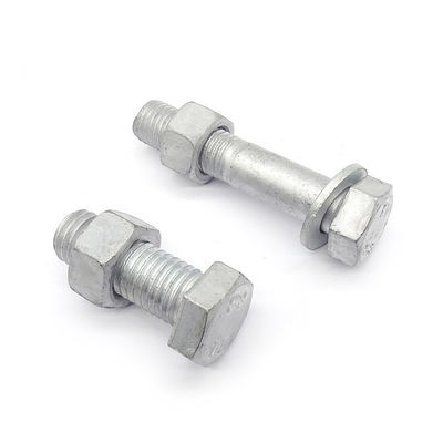40Cr aangepaste hexbolten en moeren Klasse 4.8/8.8/10.9/12.9 gegalvaniseerd zwart